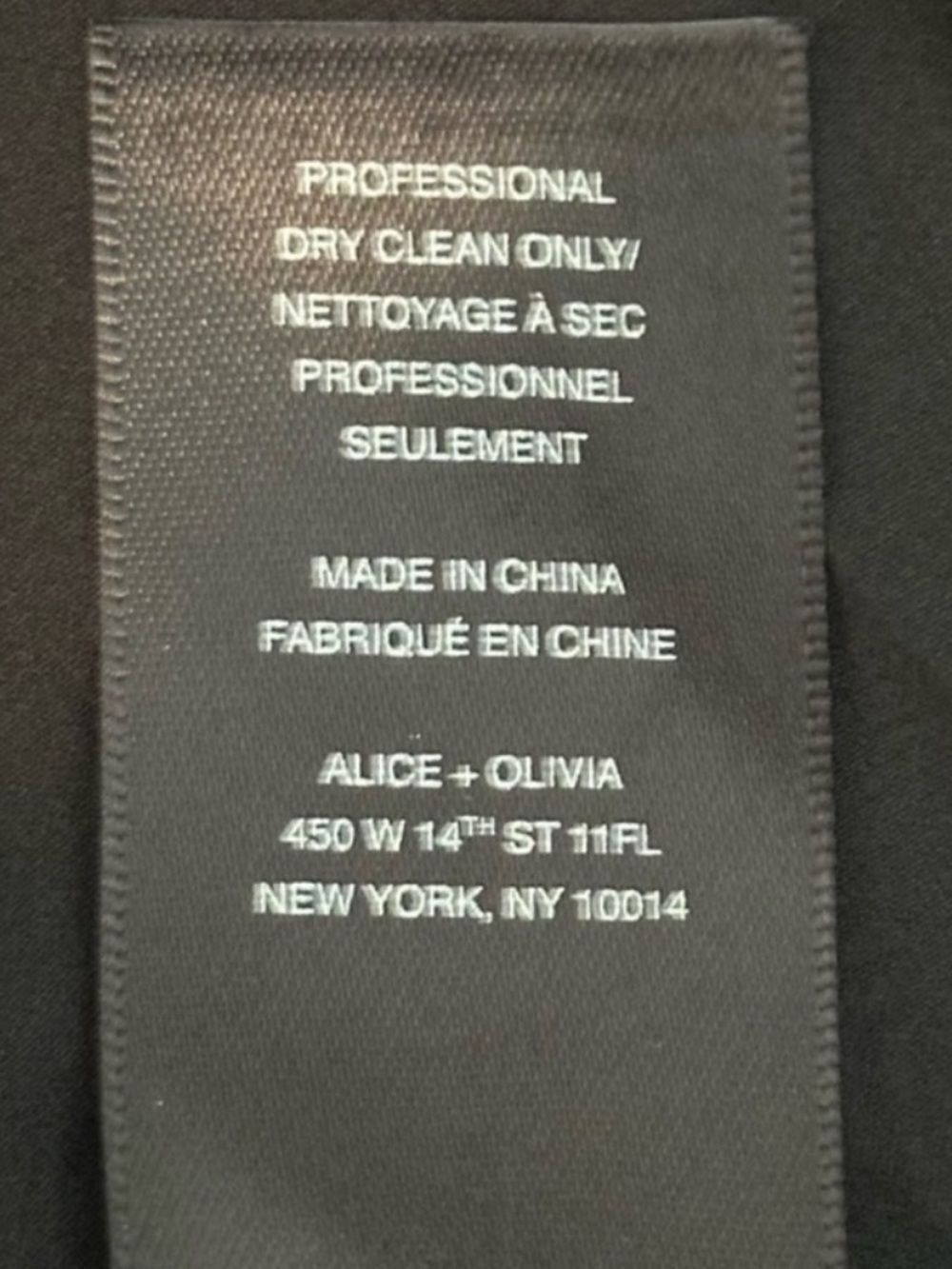 Alice + Olivia Silk Abstract Leaf Print Shift Dress Small - Picture 9 of 10